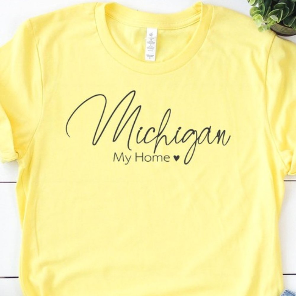 Michigan My Home T-Shirt